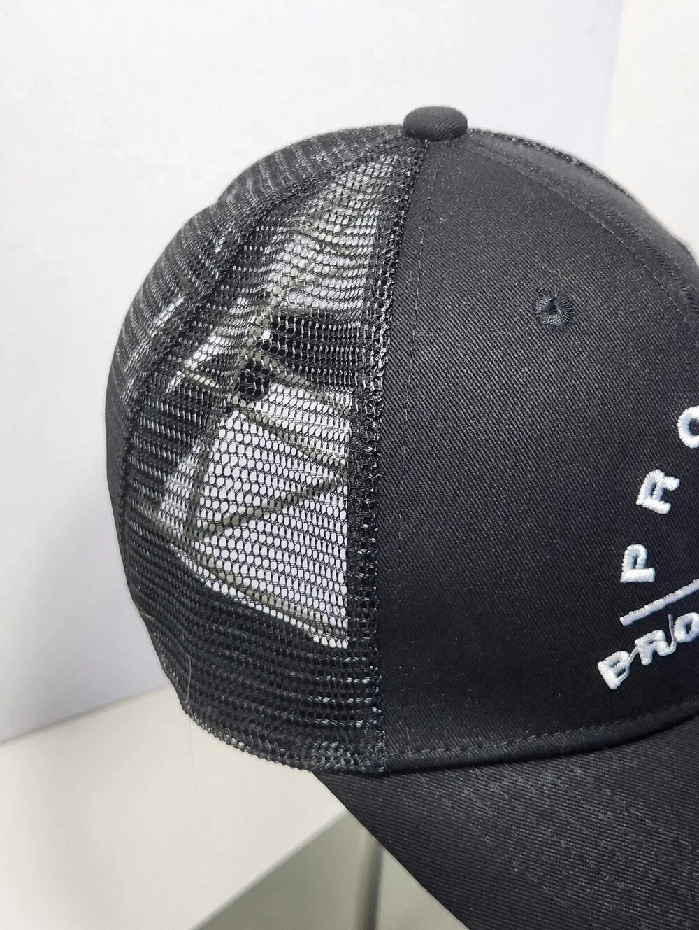 Coors Banquet Protect Our Protectors Black Trucker Hat Mesh Back Snapback Cap